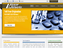 Tablet Screenshot of alcazarnetworks.com